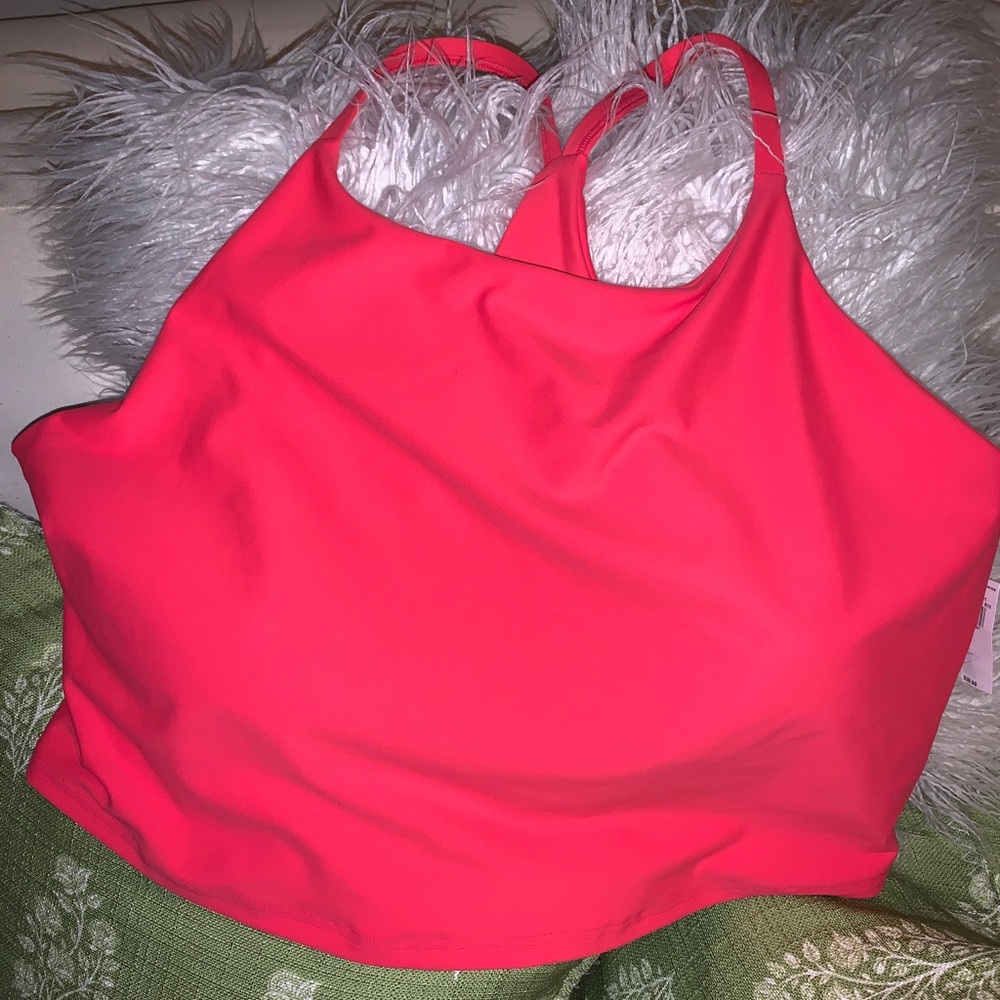 Old Navy Light Support PowerSoft Longline Sports Bra